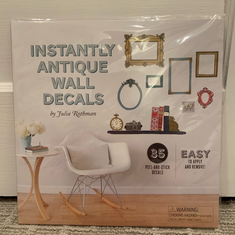 NEW Antique Wall Decals Home Decor